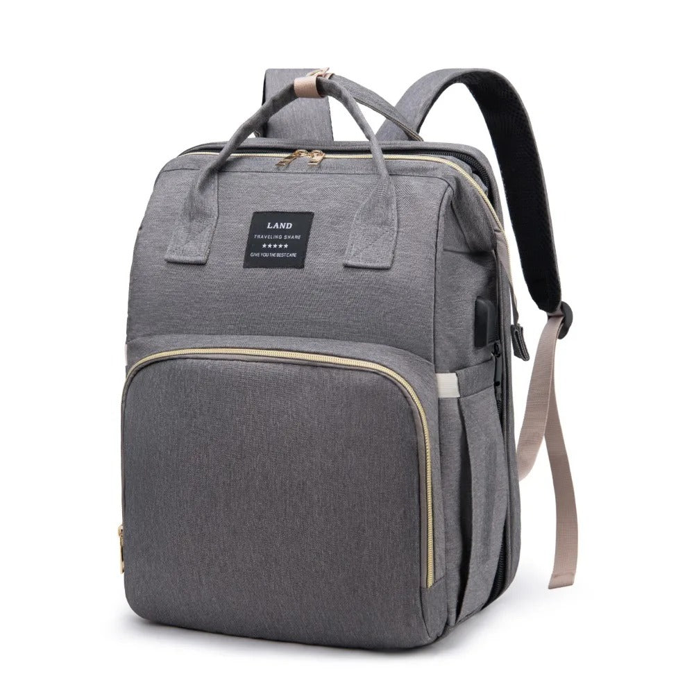 Sac a dos a langer_BebeDodo gris