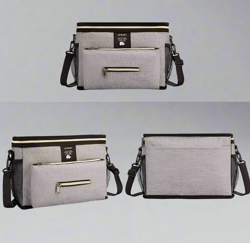 Sac à Langer - BabyTravel™ - Gris - BÉBÉ EN PLEIN AIR