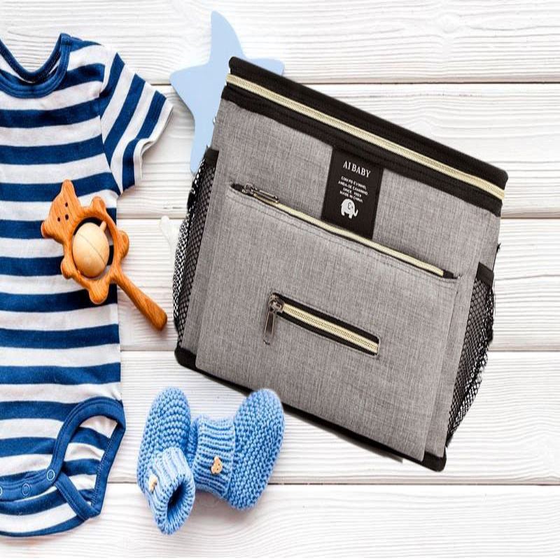 Sac à Langer - BabyTravel™ - Gris - BÉBÉ EN PLEIN AIR
