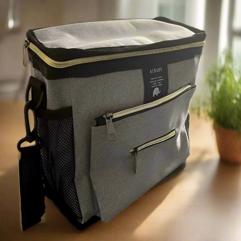 Sac à Langer - BabyTravel™ - Gris - BÉBÉ EN PLEIN AIR
