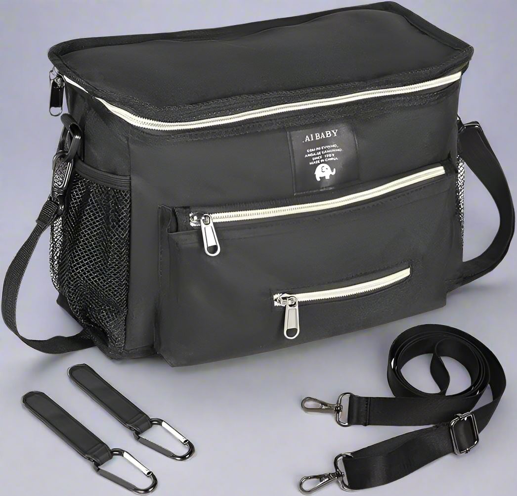 Sac à Langer - BabyTravel™ - Noir - BÉBÉ EN PLEIN AIR