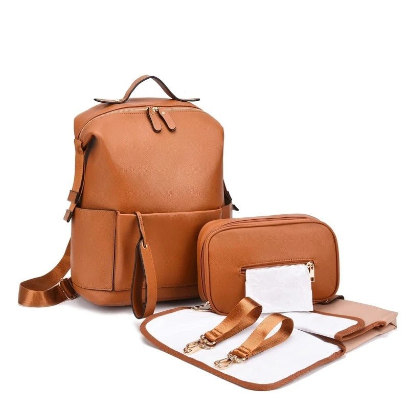 sac à langer - bebebag™ - Cuir - BÉBÉ EN PLEIN AIR