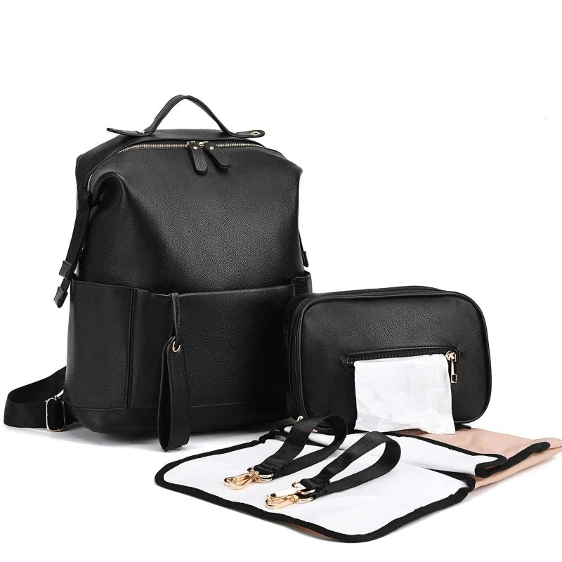 sac à langer - bebebag™ - Cuir - BÉBÉ EN PLEIN AIR