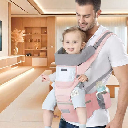 porte bebe papa bebe avant rose