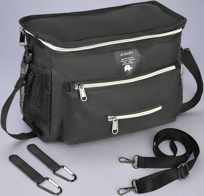 Sac à Langer - BabyTravel™ - Noir - BÉBÉ EN PLEIN AIR